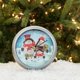 thumbnail image 2 of Reloj de pared Mark Feldstein & Associates Snowman Family 20 cm, 2 of 7