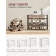 thumbnail image 5 of Estante para zapatos Shelf VASAGLE de 5 niveles, marco de acero, 120 x 30 x 91 cm, 5 of 9