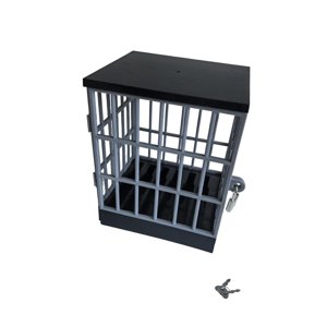 Magideal - Cárcel Para Teléfono Con Cerradura Y Llaves, Soporte Novedoso Para Teléfono Inteligente, Caja De Seguridad Para Teléfono Celular, Jaula Para Cárcel Pa