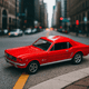 thumbnail image 5 of Auto Ford Mustang Coupe 1964 Escala 1:60 - Welly, 5 of 5