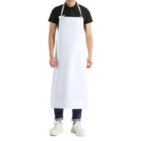 Genérica - Delantal De Vinilo De Goma De Plástico Impermeable De Pvc