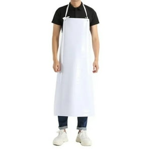 Genérica - Delantal De Vinilo De Goma De Plástico Impermeable De Pvc