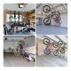 thumbnail image 3 of 10pcs Negro Ganchos Para Colgar Bicicletas 15x7cm Metal, 3 of 8