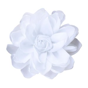 Ioensy - Broche De Flores Accesorios Para El Cabello Para Bodas Banquete Ropa Accesorios Danza Blanco