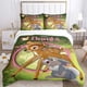 thumbnail image 1 of Children's Bedding Set,Bambi quilt cover,Bambi Bedding Set,Cartoon Quilt Cover with Zipper and Pillowcase Bed Sheets, 1 of 5
