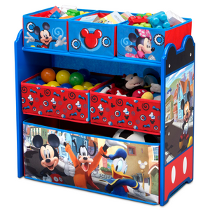Organizador Infantil Mickey Mouse De 6 Contenedores Delta Children