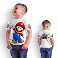 Mundo Textil - Polera Juvenil Super Mario Bros D1 - Talla 4