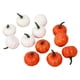 thumbnail image 1 of Calabazas Artificiales Artesanías De Espuma Cosecha De Otoño Halloween Blanco Amarillo 12 Piezas, 1 of 5