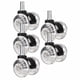 thumbnail image 5 of Ruedas Giratorias Para Silla De Oficina De Servicio Pesado 5 Piezas Giratorias 360 Para Muebles Negro A, 5 of 5