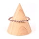 thumbnail image 4 of Pulsera de cuentas de oro para mujer, pulsera elástica con cuentas chapadas en oro de 14 quilates., 4 of 5