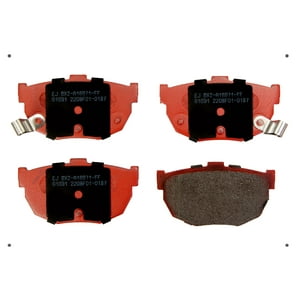 Ital Brakes Pm - Set Pastillas Frenos Ital Brakes Trasera Para Jac B15 2011 2014
