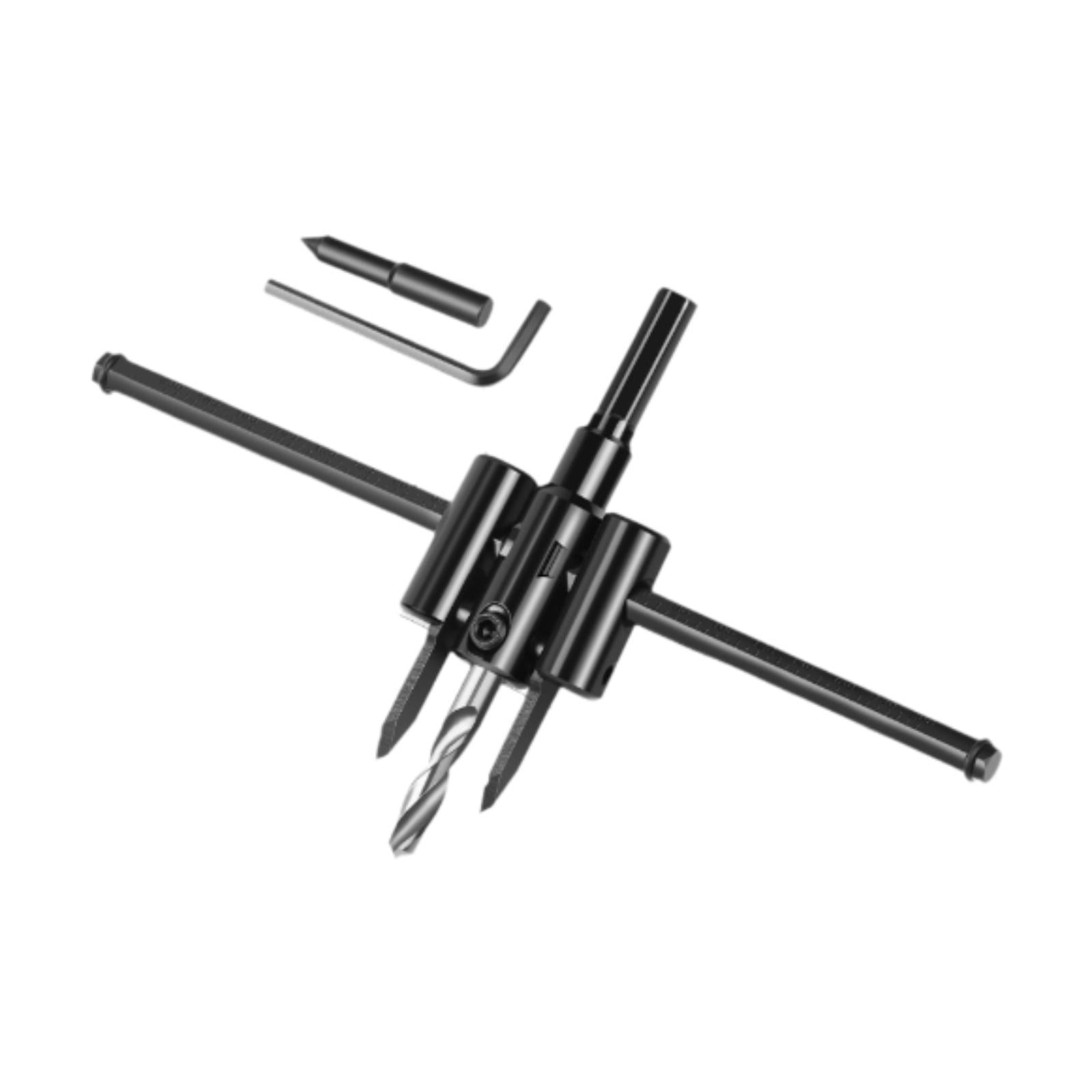 Magideal - De Corona Para Madera, Cortadora De Corona Circular, Herramienta De Perforación Versátil Y Resistente, Cortadora De Madera Redonda Para Carpint 200