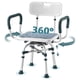 thumbnail image 1 of Silla de ducha giratoria Aidwaygo ajustable 40x62 cm 227 kg, 1 of 8