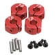 thumbnail image 4 of Adaptador De Cubo Hexagonal De Rueda De 4X12 Mm De 7 Mm De Grosor Para Actualizaciones De Coche RC 1/10 Rojo, 4 of 5