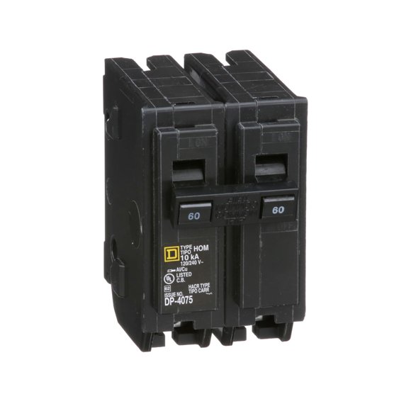 Disyuntor Schneider Electric Homeline 60A, 2 polos, 120/240 V