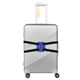 thumbnail image 3 of 2 paquete de correas de equipaje bolsa Bungee para equipaje, alta maleta elástica correa ajustable bolsa Bungees con hebillas (negro/azul), 3 of 3