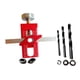 thumbnail image 4 of Plantilla De Montaje Para Estantería De Armario 2 En 1, Posicionador De Instalación De Puerta De Armario, Color Rojo, 4 of 5