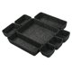 thumbnail image 5 of Organizador De Cajones De Fieltro, Bandeja, Contenedor De Almacenamiento Sencillo Para Cocina, Hogar, Despensa, Gris Oscuro, 5 of 5
