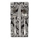 thumbnail image 3 of Juego de servilletas DII Halloween calavera negra 51x51 cm, 6 piezas, 3 of 9