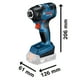 thumbnail image 2 of Kit Taladro Percutor Gsb 185-li +llave Imp Gdr 18v-200, 2 of 3