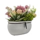 thumbnail image 3 of Planta Artificial Macetero Ceramica Blanco Arreglo Floral rosa, 3 of 6
