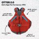 thumbnail image 2 of Chaleco salvavidas Astral Otter 2.0 para niños, Tipo III USCG, rojo, 2 of 7