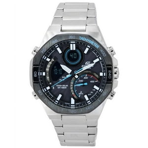 Reloj Casio Edifice Mobile Link Analog Digital Grey Dial Solar Ecb-950Db-1A 100M Men'S Watch