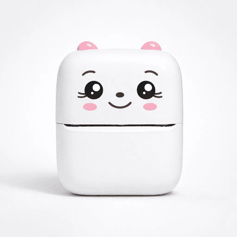 Tasbel - Mini Impresora Portátil Térmica Blanco Y Negro Bt