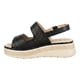 thumbnail image 3 of Sandalia Confort Ajustable Riza Negro Passer, 3 of 7