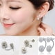 thumbnail image 5 of ️Mujeres Pendientes, Moda Vacaciones Venta Mujeres Joyería Rhinestone Austria Cristal Colgante Pendientes de aro, 5 of 5