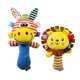 thumbnail image 3 of Cartoon Lion Giraffe Animal Plush Toy Baby Kids Handbell Campanilla de mano Sonajero, 3 of 5