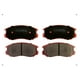 thumbnail image 1 of Set Pastillas Frenos Delanteras Para Mitsubishi Colt 2000 2002, 1 of 2