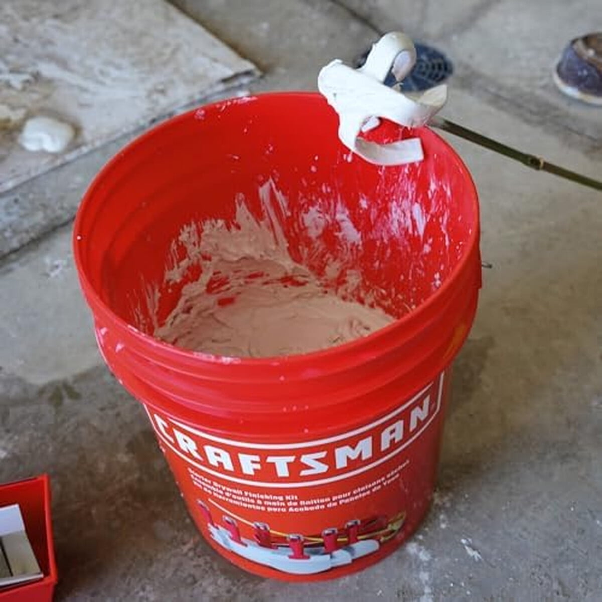 Kit Herramientas Drywall Craftsman Acero Inox 12in Balde
