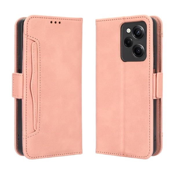 Funda Cartera Magnética para Xiaomi Poco X5 Pro- Tarjetero Desmontable, Cuero PU, Soporte