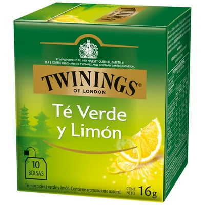 Té Verde Y Limón Caja 16 G Twinings