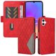 thumbnail image 3 of Funda Cartera para Samsung Galaxy A07 con Tarjetero Soporte y Correa Rojo, 3 of 6