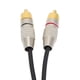 thumbnail image 2 of Cable divisor de audio de 1 conector XLR hembra a 2 conectores RCA macho para cine en casa y equipos de audio profesionales., 2 of 8