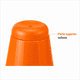 thumbnail image 3 of Cono de Entrenamiento 48 cm con Orificios y Punta Superior Cerrada, 3 of 3