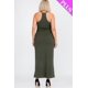 thumbnail image 2 of Vestido Largo con Espalda Nadadora de Talla Grande, 2 of 5
