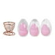 thumbnail image 1 of Juego De Licuadora De Esponjas De Maquillaje Reutilizables Para Aplicación De Crema Líquida, 3 Uds., Color Rosa, 1 of 5