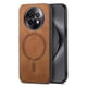 thumbnail image 1 of Magnetic Slim Case for Realme 13 Pro 5G with Camera Guard & Anti-Scratch Back Brown, 1 of 5