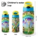 thumbnail image 2 of Campanilla Botella de Agua con Tapa Pop Top de Un Toque, Acero Inoxidable, a Prueba de Fugas, para Deportes, Botella Infantil azul 12 oz, 2 of 6