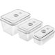 thumbnail image 1 of Zwilling J. A. Henckels Fresh Save 36803-003 Recipientes de Vidrio con Vacío Fresh & Save, Juego de 3 Tallas, Hermético y Resistente al Calor, 1 of 8