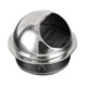 thumbnail image 5 of Rejilla De Ventilación Redonda De Acero Inoxidable Para Extractor - Punta De Toro 7.5cm, 5 of 5