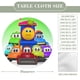 thumbnail image 2 of Bob El Tren theme Fitted Round Tablecloths Elastic Edged Table Covers Waterproof Table Cloth For Kitchen Holiday Party Tables Decor 120cm, 2 of 6