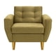thumbnail image 1 of Sofa Bote 1c Felpa 01 Verde Musgo, 1 of 6