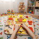 thumbnail image 2 of Panel Sensorial XL Montessori 18 actividades Naranjo, 2 of 3
