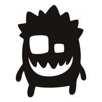 Rienda Libre Graphics - Decomural Spiky Monster Halloween Ws-17137