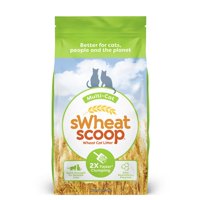 Swheat Scoop - Cuchara Para Arena Para Gatos, Trigo Natural, Multigato, Bolsa De 1,3 Kg
