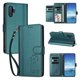 thumbnail image 2 of Funda Cartera Trébol para Samsung Galaxy Note 10 Plus con Ranuras Tarjetas y Carga Inalámbrica Verde oscuro, 2 of 6